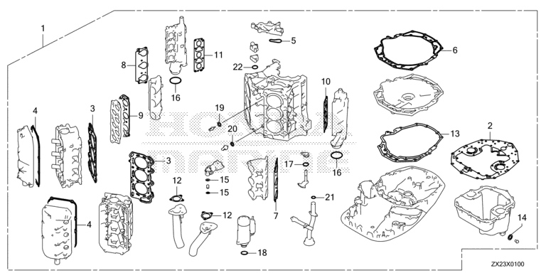 Honda o-ring, 31.5x2.4 (arai) (NR. 22) 91356-SD4-952